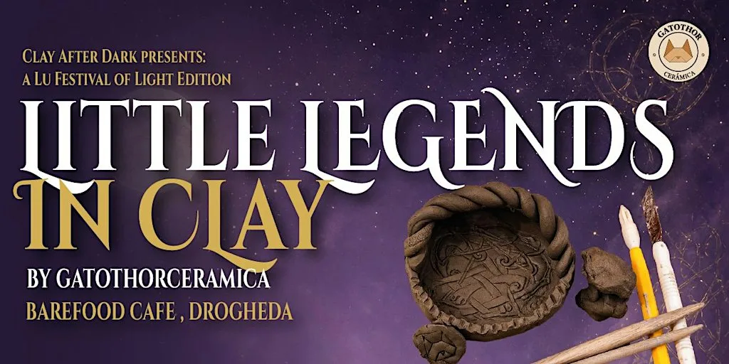 Little Legends in Clay: A Lú Festival of Light Edition at The Bare Food Company