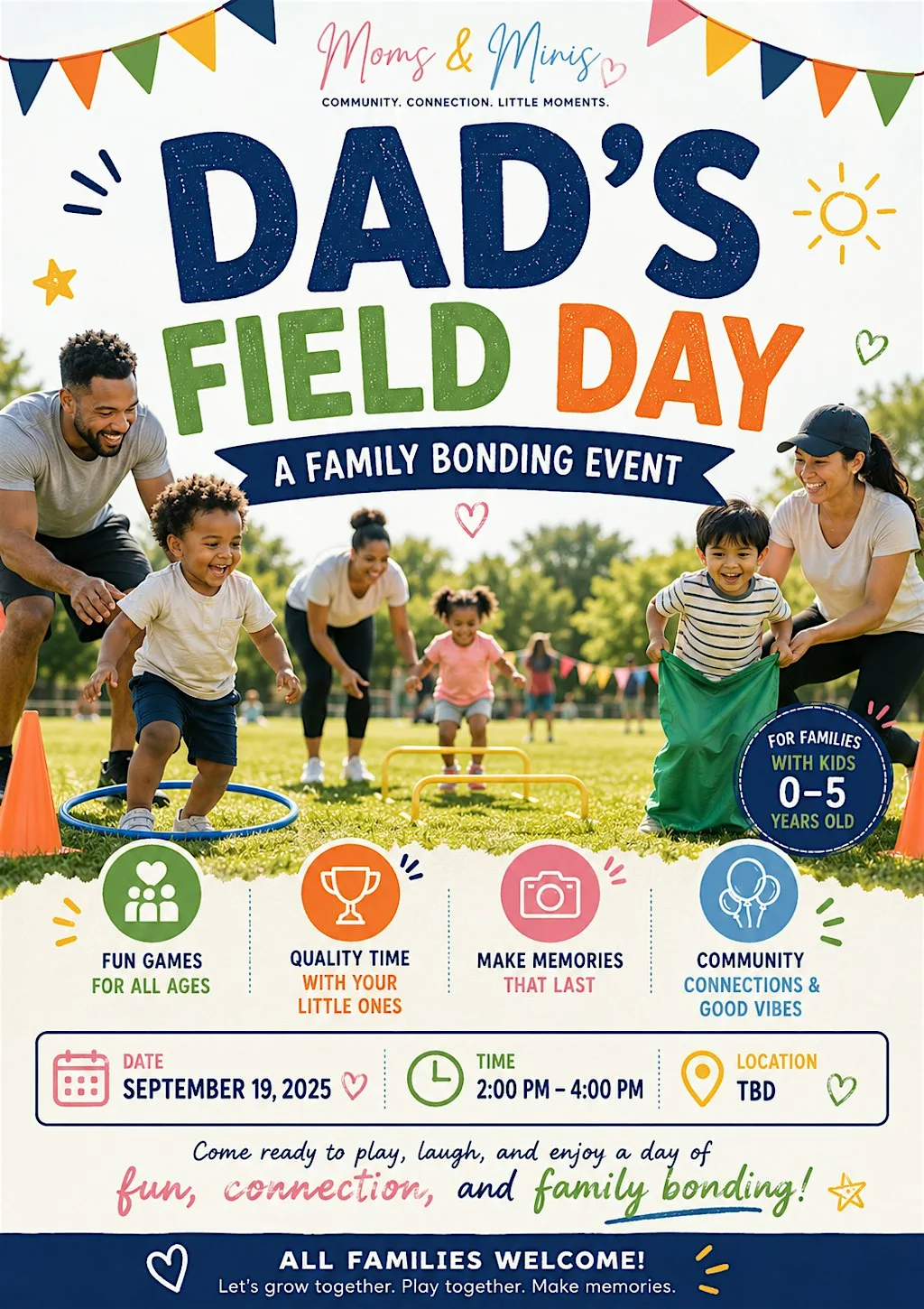 Moms and Minis: Dad’s Field Day | A Family Bonding Event