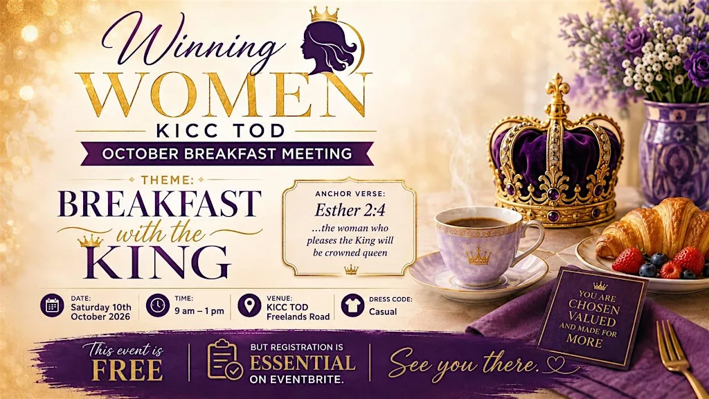 KICC The Open Door Winning Women Breakfast - Breakfast with the King at KICC The Open Door