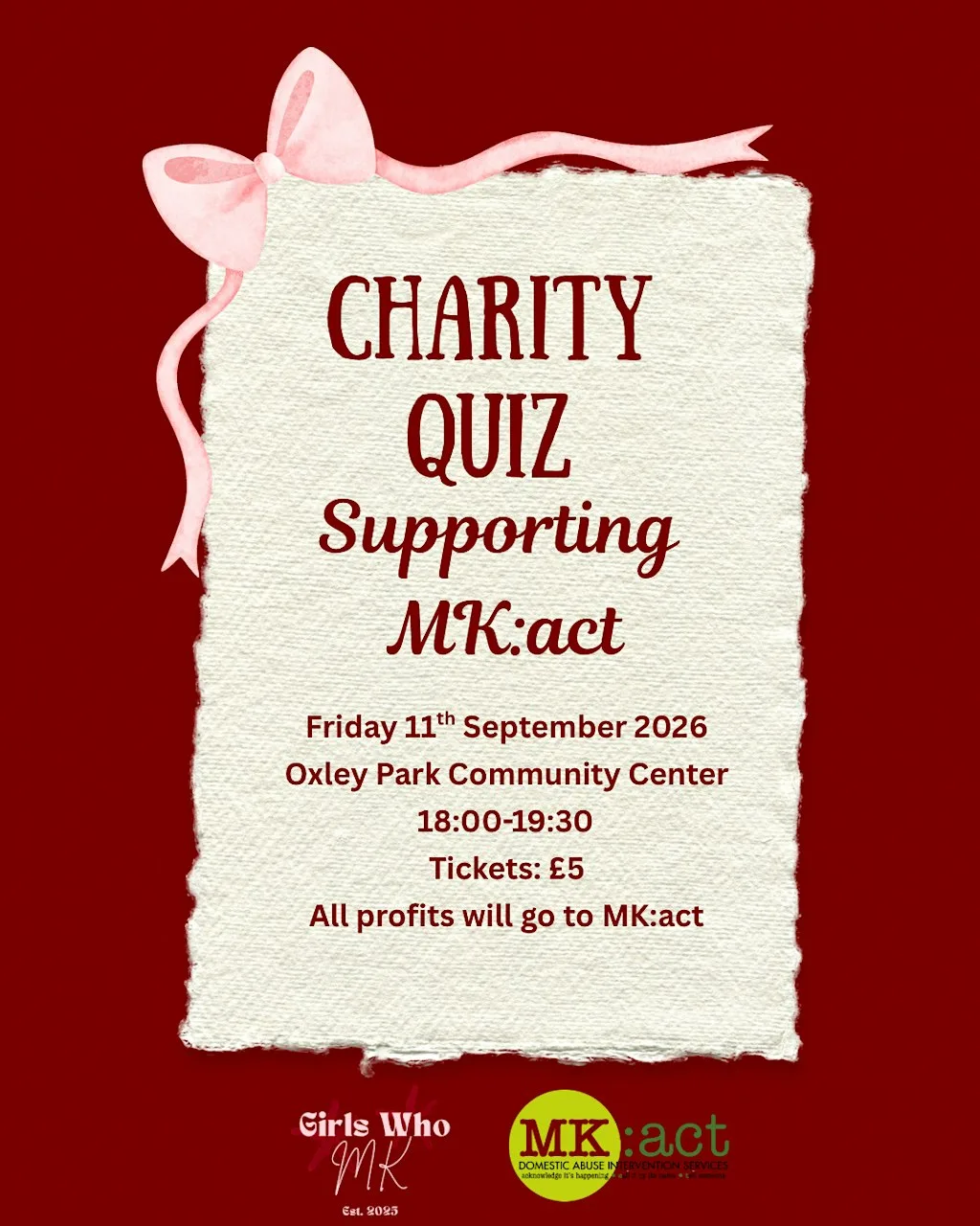 GWMK Charity Quiz