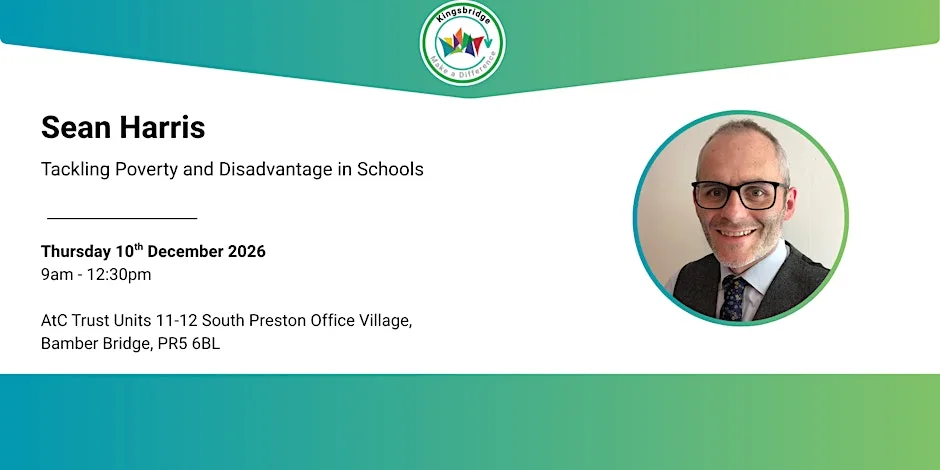 Tackling Poverty & Disadvantage in Schools with Sean Harris at ATC Trust HQ, Unit 11-12 South Preston Office Village