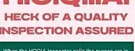 H.O.Q.I.A Heck of a Quality Inspection Assured by Gerry Farrell at St Brigids Hall