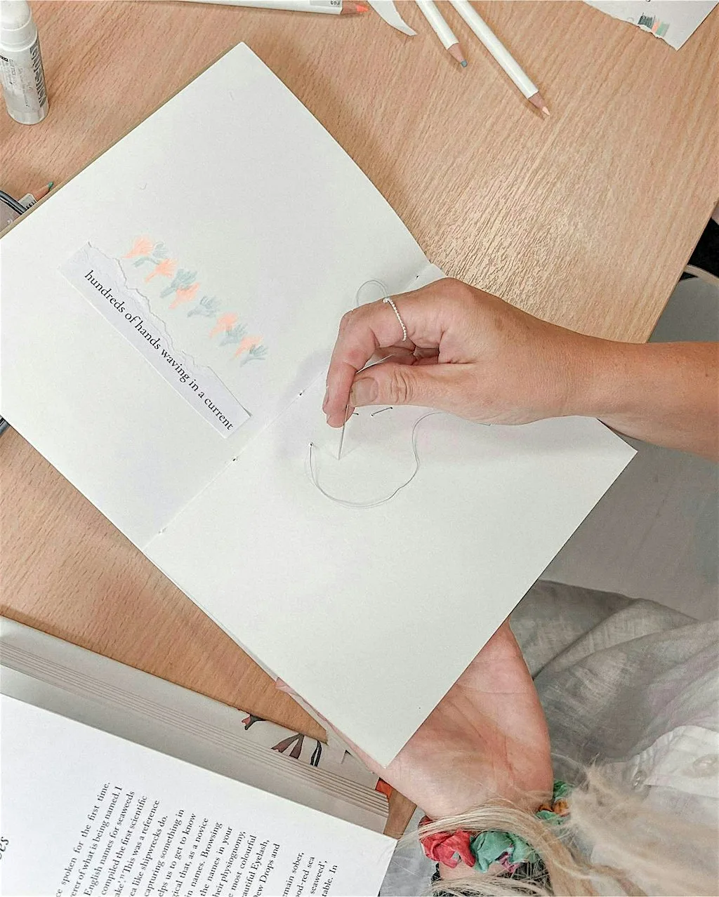 Creative making: Writing and zine-making with The Nature Library