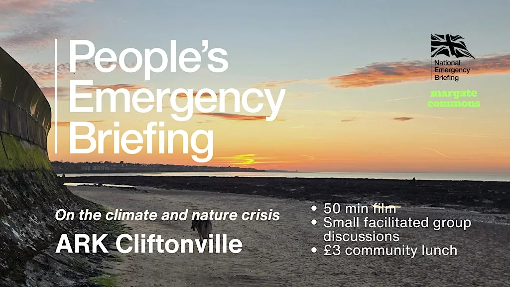 National Emergency Briefing: Community Screening with discussion + lunch at ARK - Cliftonville Cultural Space