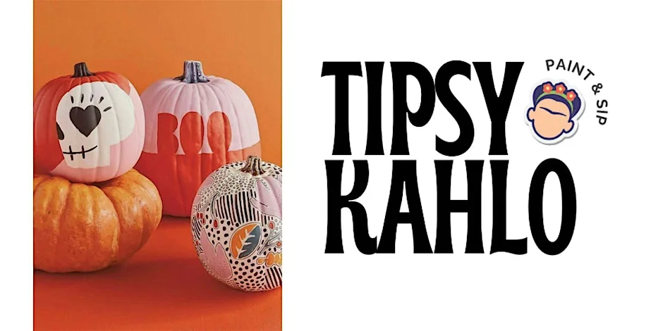 Tipsy Kahlo - Paint & Sip (30th October) PUMPKIN PAINTING at Corner Coffee