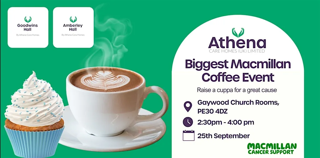 MacMillan Biggest Coffee Event at Gaywood Church Rooms