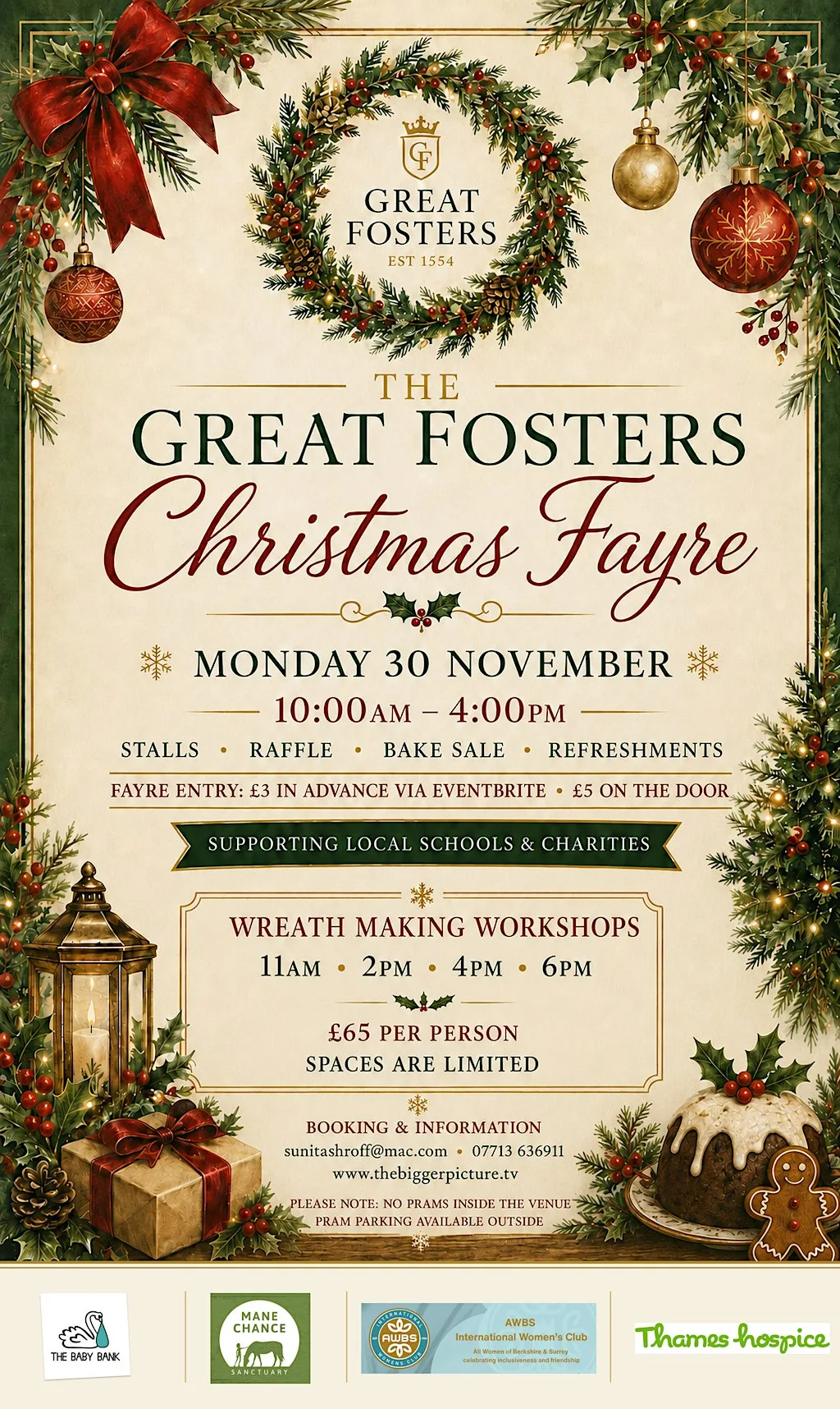 The Great Fosters Christmas Fayre