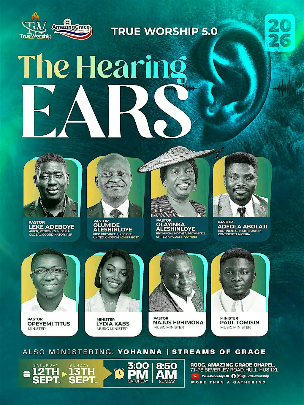 TRUE WORSHIP 5.0 at RCCG Amazing Grace Chapel