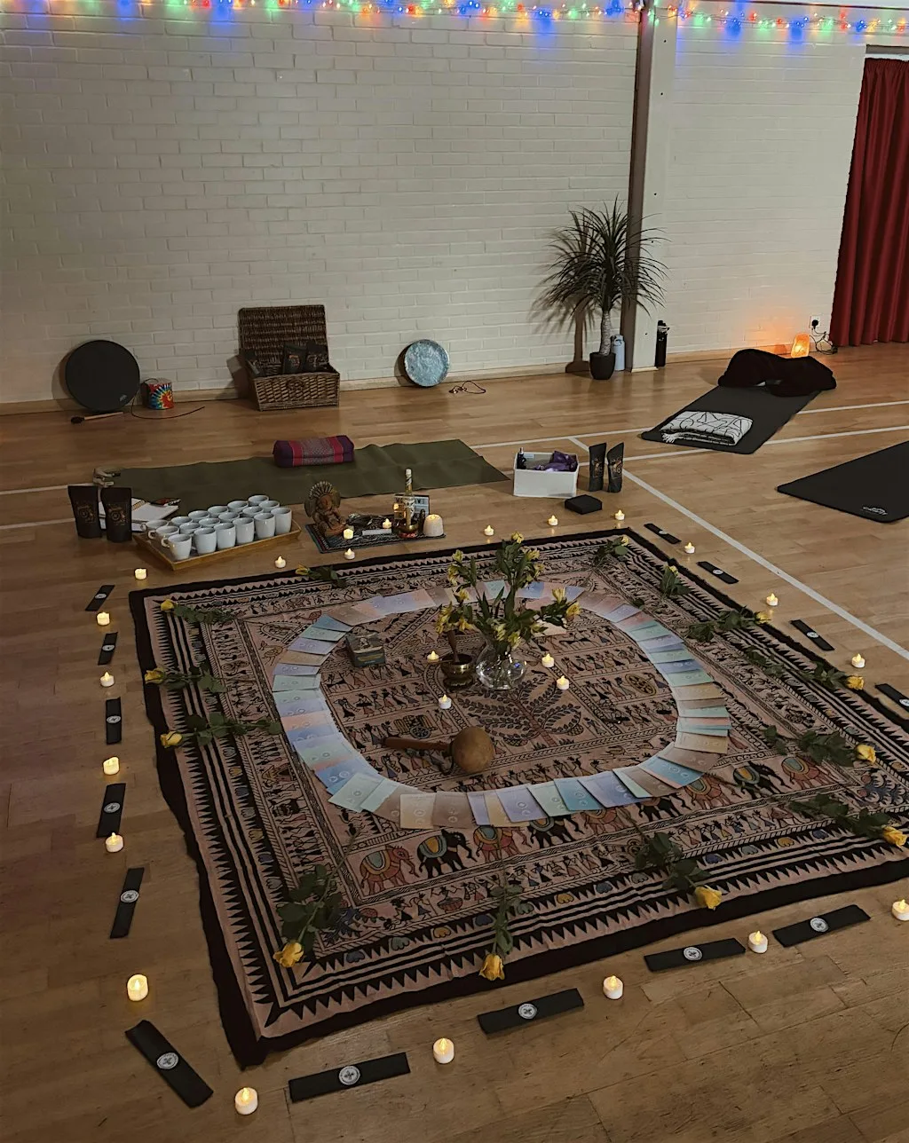 CACAO & YIN YOGA CEREMONY: THE HUNTER’S FULL MOON EXPERIENCE❄️✨ at Hadlow Village Hall