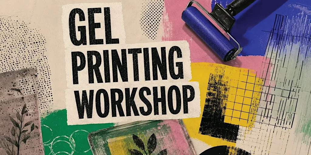 Gel Printing at Rigma Design Studio Glasgow