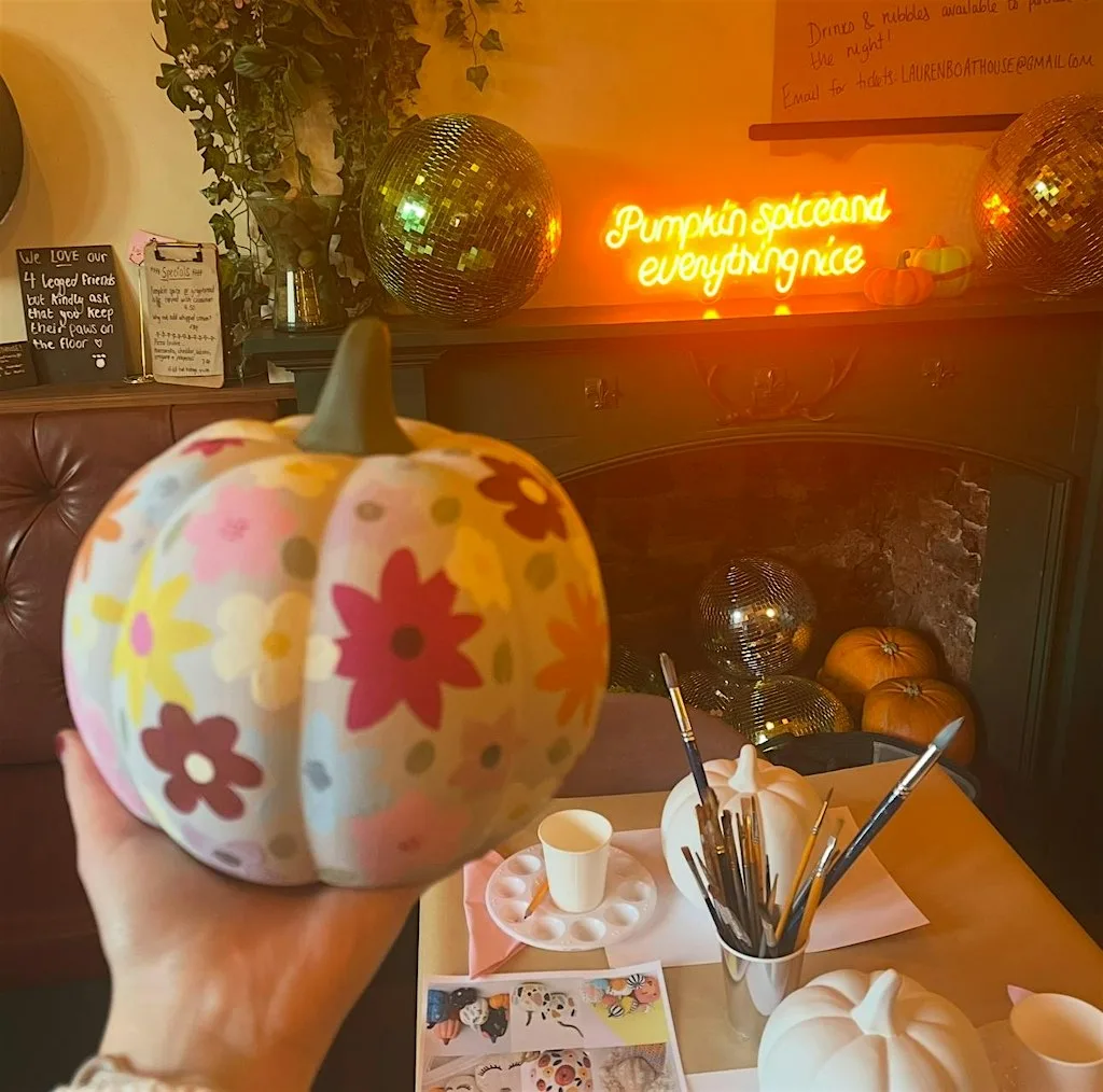 Pumpkin Painting Workshop at Cutlery Works