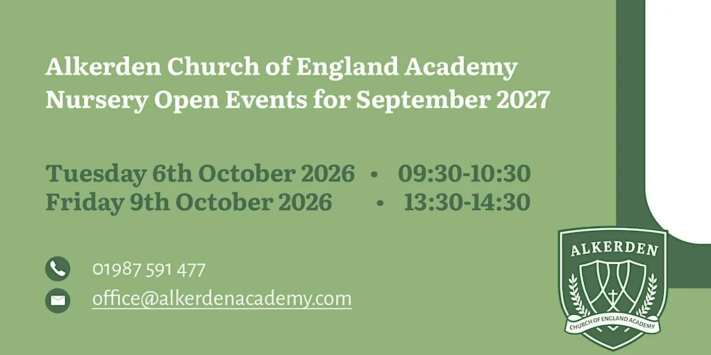 Nursery Open Days – Alkerden Church of England Academy at Colyer Drive
