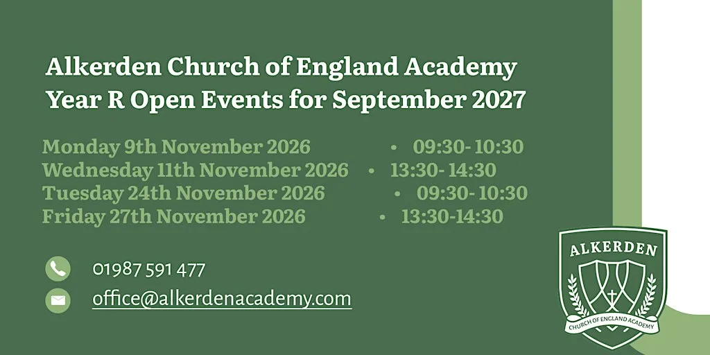 Year R Open Days – Alkerden Church of England Academy