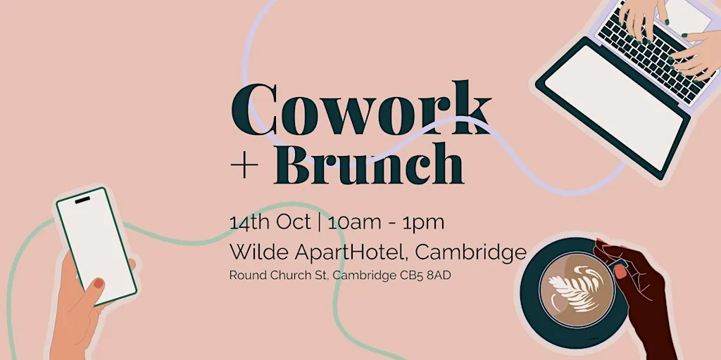October Cowork + Brunch at Wilde Aparthotels Cambridge City Centre