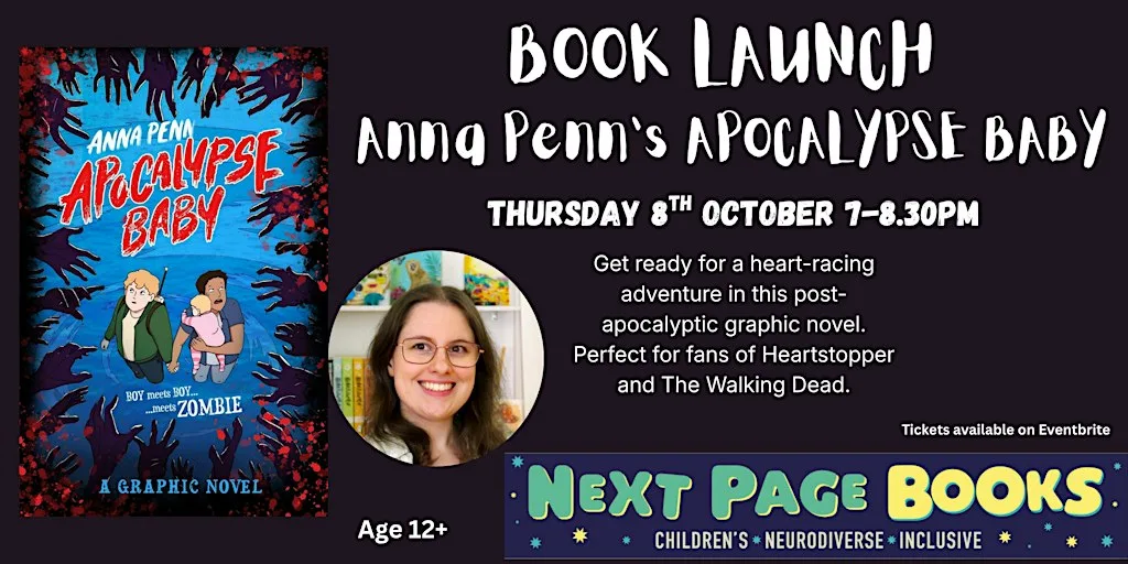 BOOK LAUNCH: Anna Penn's Apocalypse Baby at Next Page Books