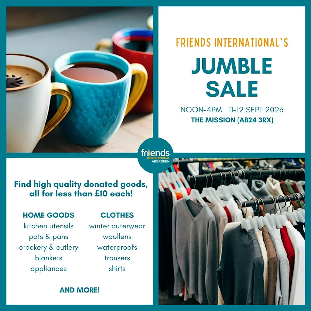 Friends International's Annual Jumble Sale at The Mission