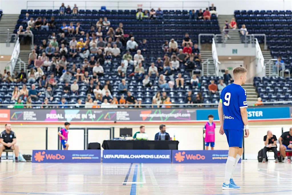 Manchester Futsal vs East Riding at National Cycling Centre