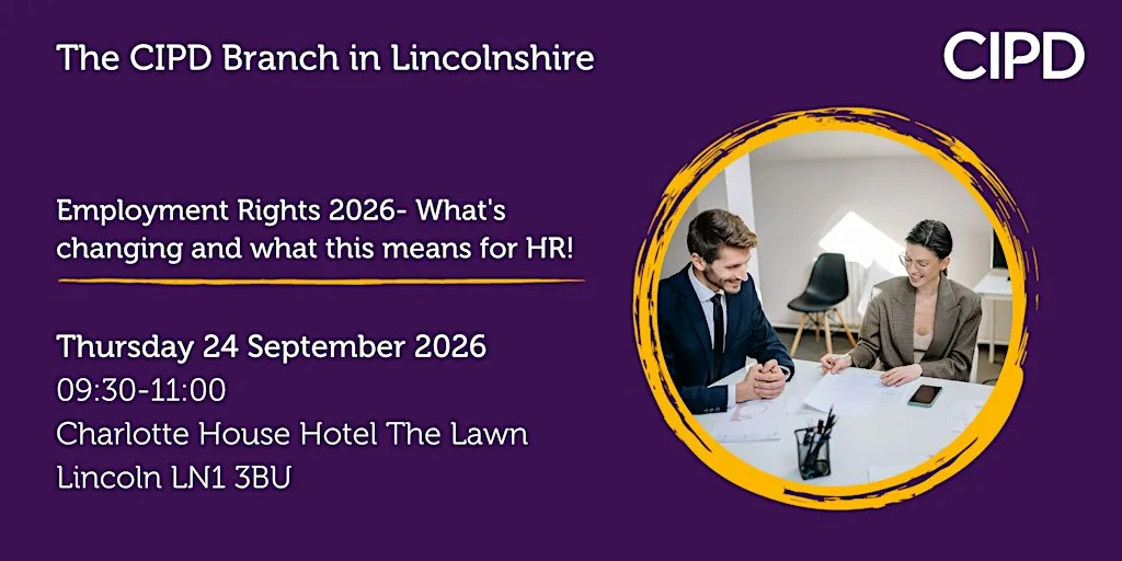 Employment Rights 2026 - What's changing and what this means for HR! at Charlotte House Hotel