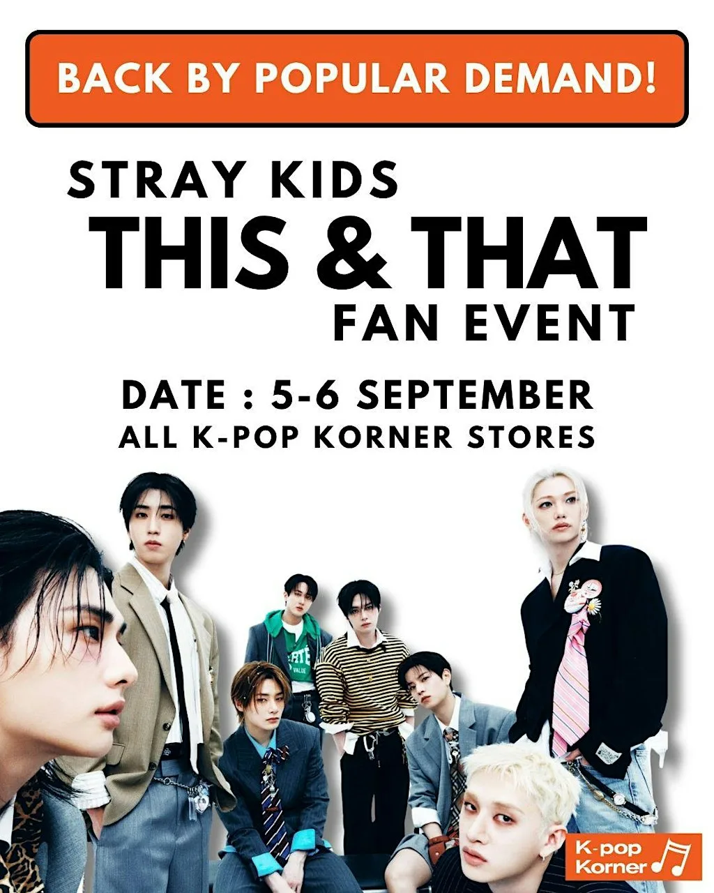 STRAY KIDS This & That Fan Event (BIRMINGHAM) at K-pop Korner Birmingham