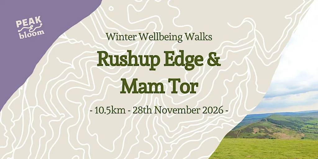 Rushup Edge & Mam Tor | Peak District | Winter Wellbeing Walk at Edale Car Park - HPBC