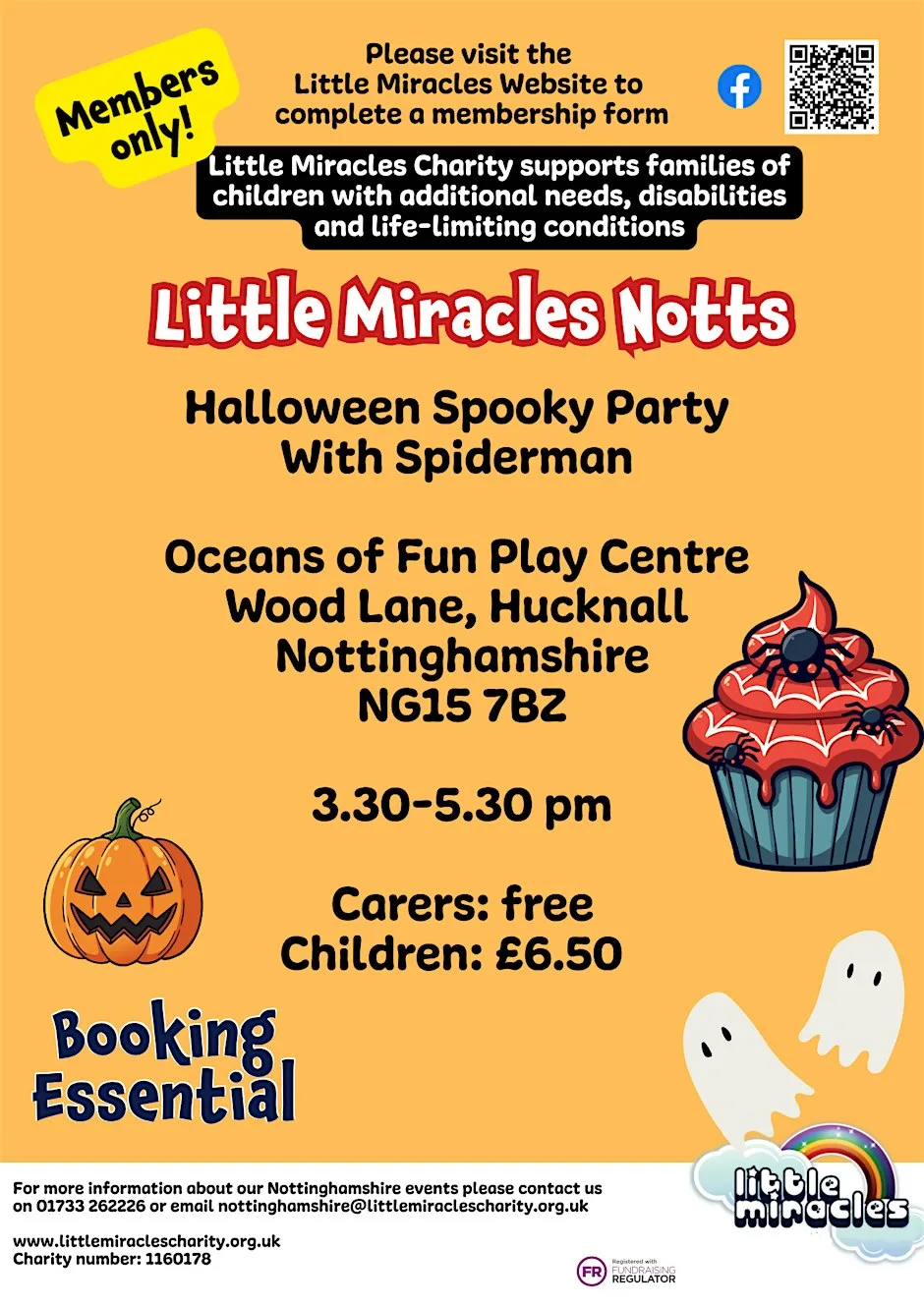 Notts halloween party oceans of fun with spiderman