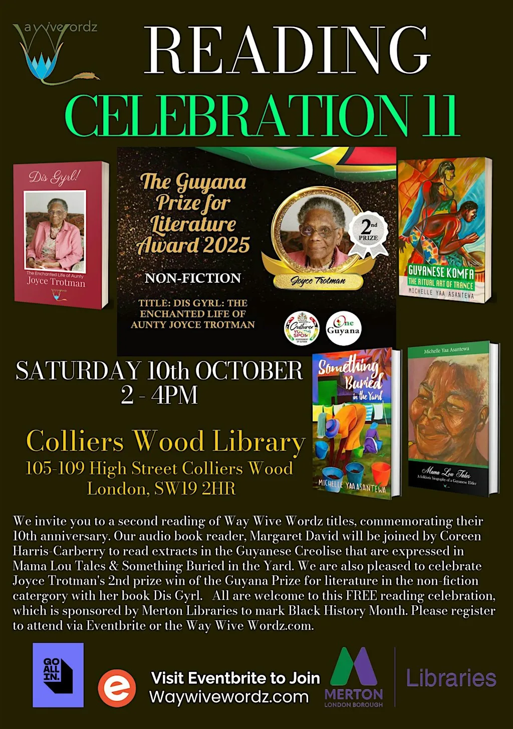 Way Wive Wordz Reading Celebration II
