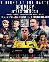 A Night at the Darts Bromley – Live Professional Darts