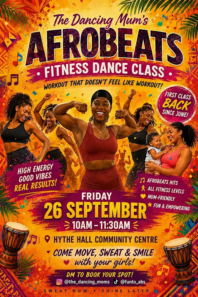 Fitness dance class at Hythe Community Centre Association