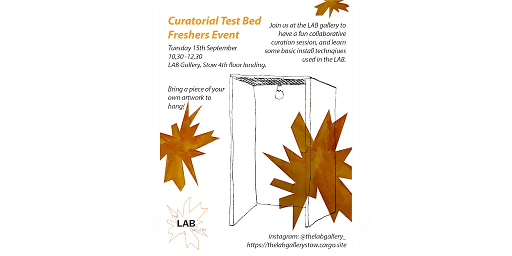 LAB Gallery Curation Session at Stow Building