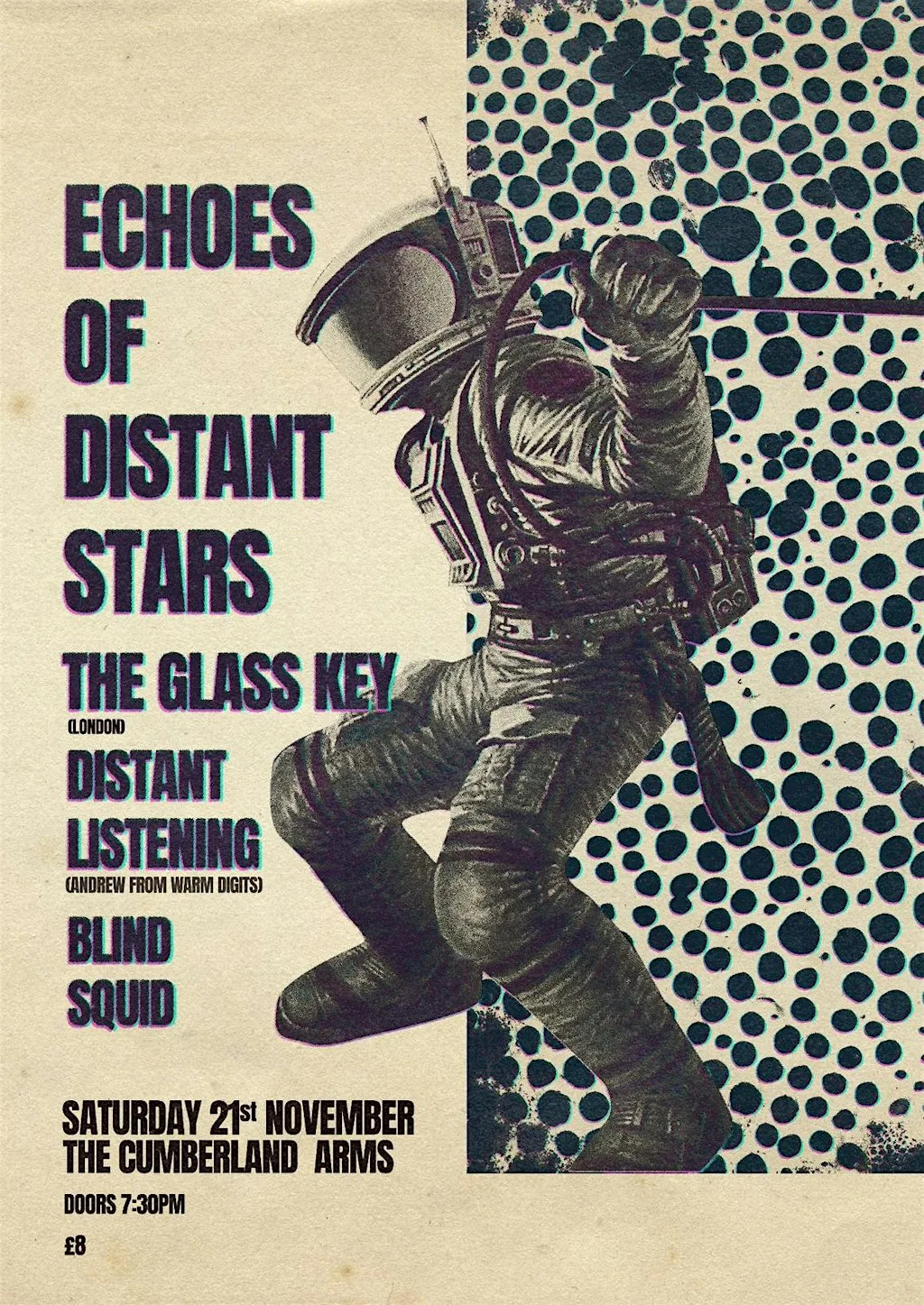 Echoes of Distant Stars, The Glass Key, Distant Listening and Blind Squid p at The Cumberland Arms