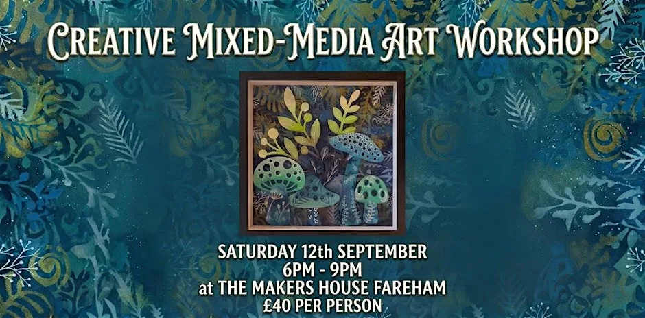 Whimsical Mixed Media Art Workshop at The Makers' House