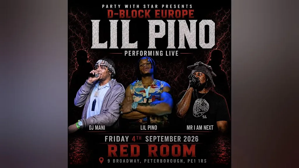 D BLOCK EUROPES ‘LIL PINO’ LIVE IN PETERBOROUGH