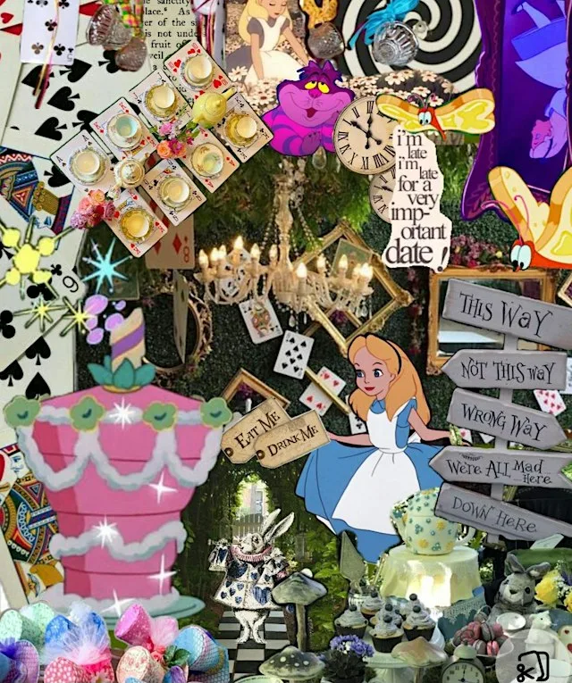 BRSHES, Nostalgia Nights: Alice in Wonderland - Sip and Paint! Edinburgh at 197 Gilmore Pl