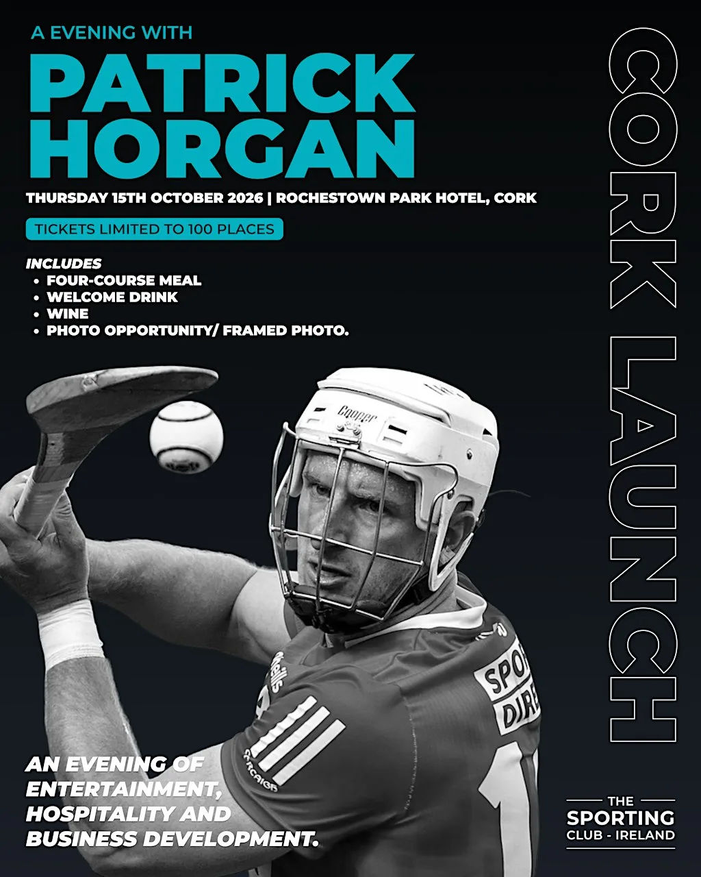 An Exclusive Evening with Patrick “Hoggie” Horgan at Rochestown Park Hotel