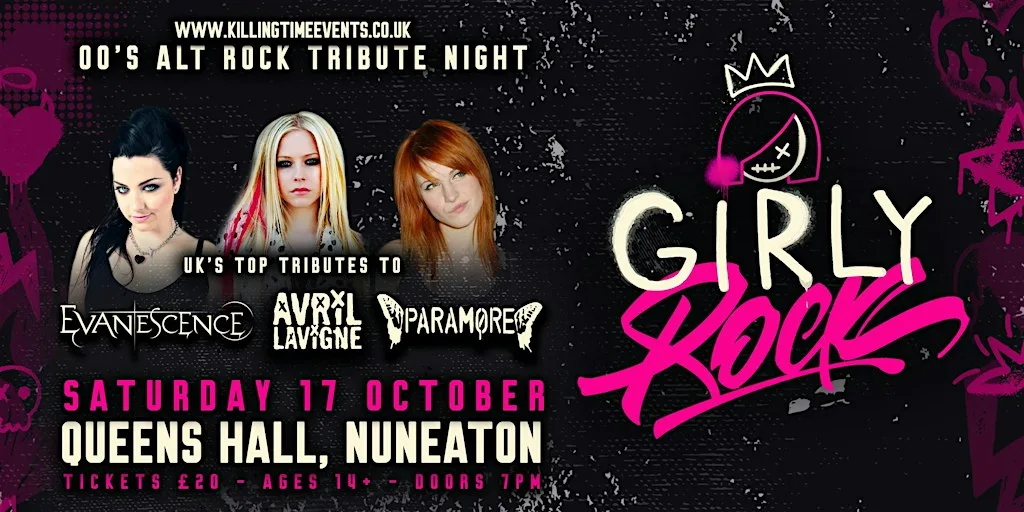 Girly Rock, Queens Hall, Nuneaton