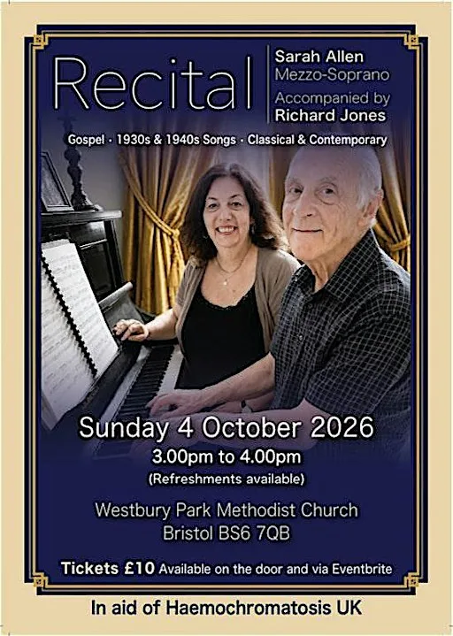 Recital by Sarah Allen and Richard Jones