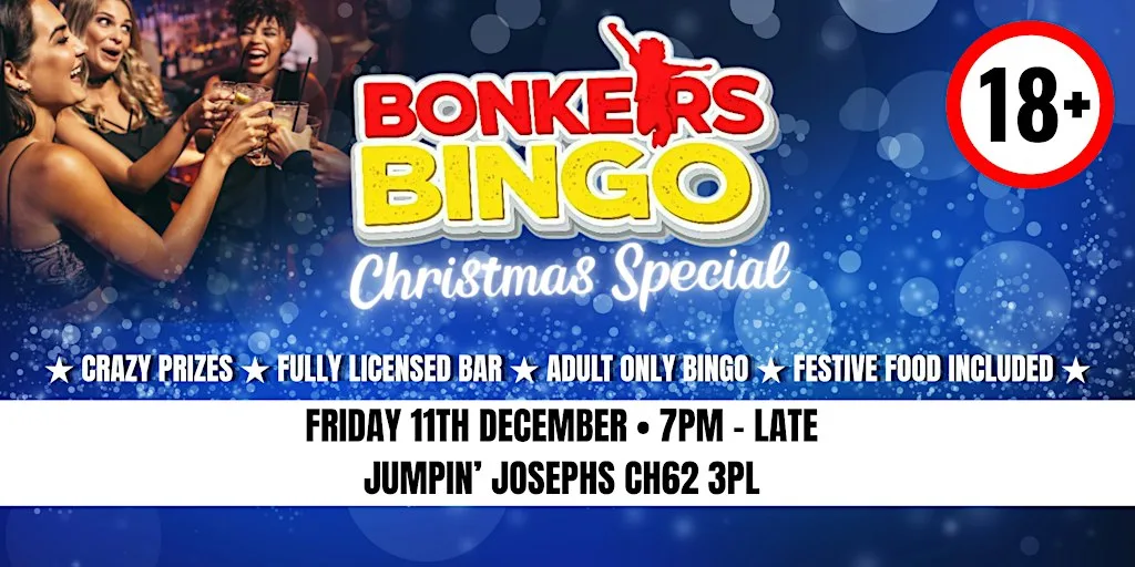 Bonkers Bingo! Christmas Special at Jumpin Josephs