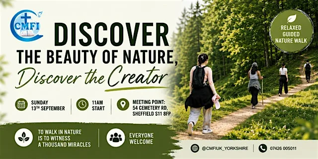 Discover Nature, Discover the Creator at 54 Cemetery Rd