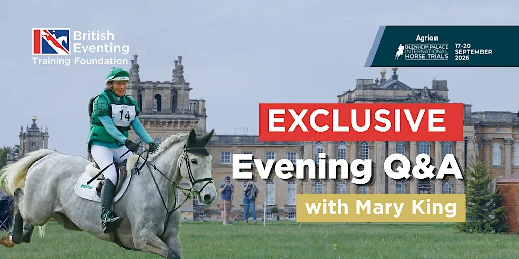 BETF Evening Q&A with Eventing Legend Mary King