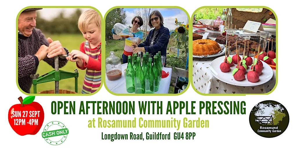Apple Pressing Afternoon at Rosamund Community Garden – Guildford at Rosamund Community Garden