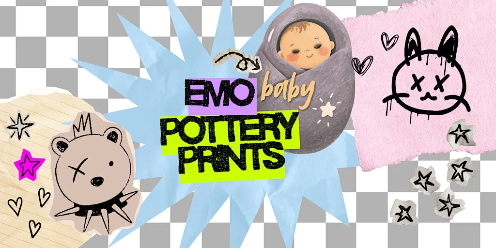 Baby Pottery Painting - Emo Edition at 171-175 Victoria St