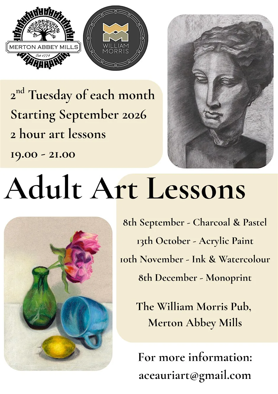 Adult Beginner Art Class