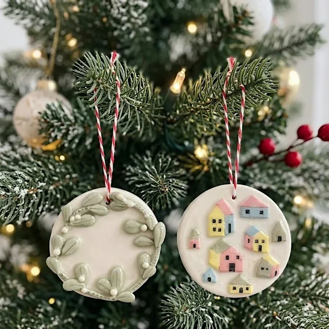 Festive Clay: Handcrafted Christmas Decorations at Bowery