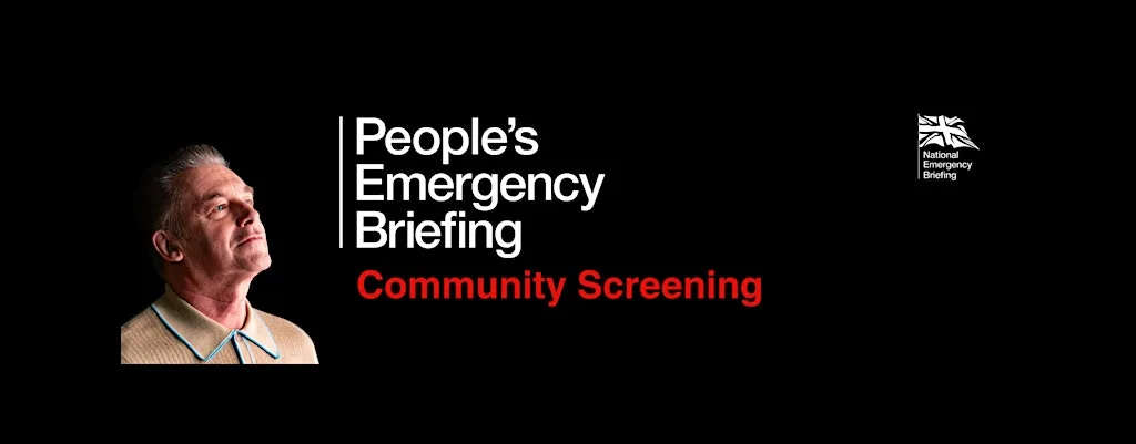 Community Screening: People's Emergency Briefing Bournemouth at Studio Wood