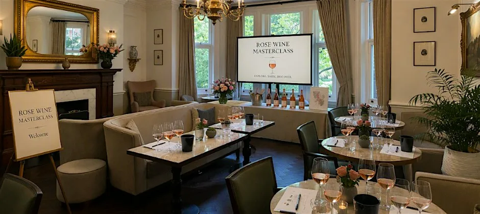 Rosé Wine Masterclass at The Chelsea Townhouse at The Chelsea Townhouse