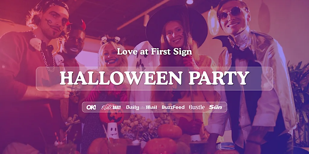 Glasgow Halloween Singles Party | The Noble | Love at First Sign