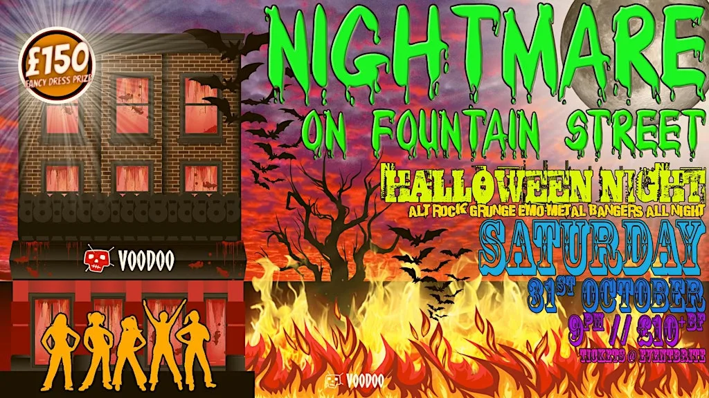 NIGHTMARE ON FOUNTAIN STREET at Voodoo