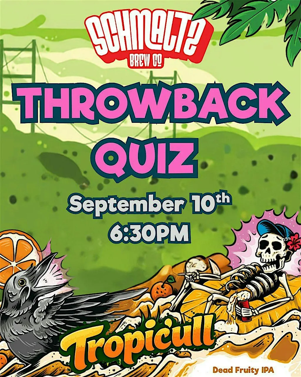 Schmaltz - Throwback Quiz at VIBE Bar & Cocktail Lounge