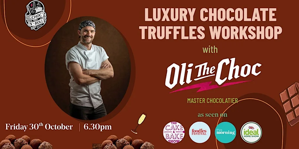 Luxury Chocolate Truffle Workshop with Oli The Choc at Warrington Market