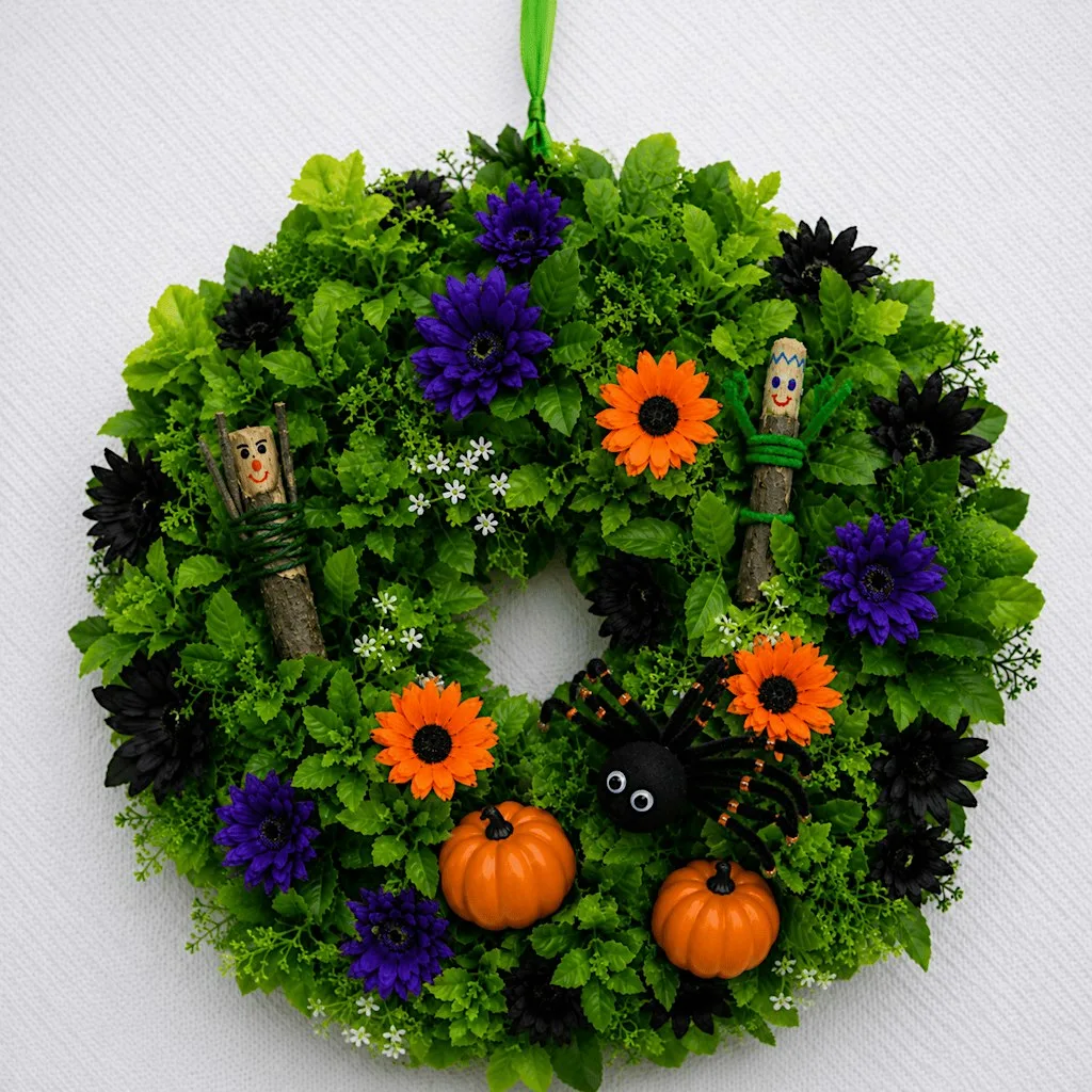 Childrens | Halloween Wreath Making at BellaCrafts Winchester